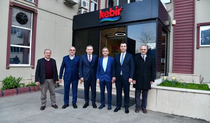 VALİ TAHİR ŞAHİN’DEN KEBİR SÜT FABRİKASI’NA ZİYARET