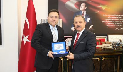 BAŞKAN KOÇAL’I ZİYARET ETTİ
