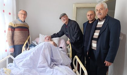 CİHAN’A GEÇMİŞ OLSUN ZİYARETİ