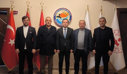 KEBİR SÜT AİLESİNDEN KAYMAKAM ULUSOY’A "HAYIRLI OLSUN" ZİYARETİ