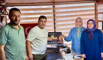 YENİDEN REFAH PARTİSİ KADIN KOLLARI'NDAN BASIN ZİYARETİ