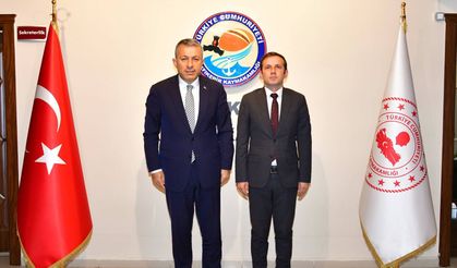 VALİ ŞAHİN’DEN KAYMAKAM ULUSOY’A "HAYIRLI OLSUN" ZİYARETİ