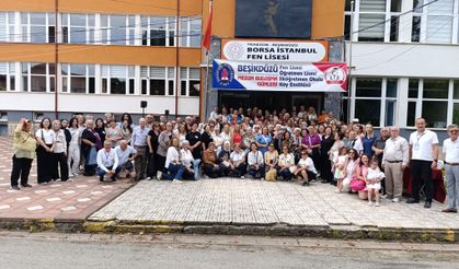 BEŞİKDÜZÜ KÖY ENSTİTÜSÜ’NDEN FEN LİSESİ’NE MEZUNLAR BULUŞMASI GÜNÜ YAPILDI