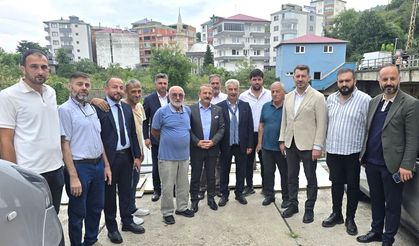ESNAF VE VATANDAŞLARLA GÖNÜL KÖPRÜSÜ KURULDU