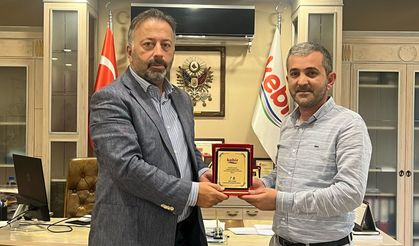 KEBİR SÜT’ÜN BÜYÜK BAŞARISINA ANAHTAR PARTİ’DEN ANLAMLI PLAKETLE