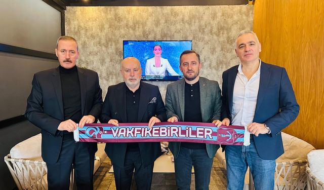 VAKFIKEBİR TRABZONSPORLULAR DERNEĞİNDEN ANLAMLI ZİYARET