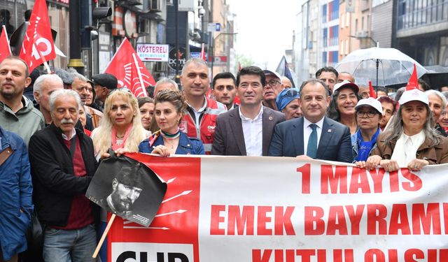 BAŞKAN KAYA, 1 MAYIS EMEK VE DAYANIŞMA GÜNÜ'NÜ KUTLADI