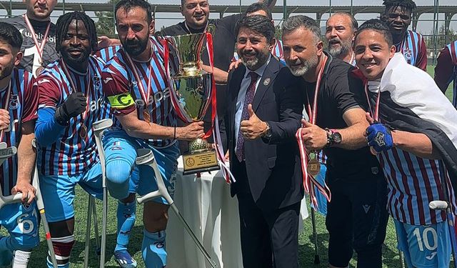 BÜYÜKŞEHİR AMPUTE, TÜRKİYE ÜÇÜNCÜSÜ OLDU