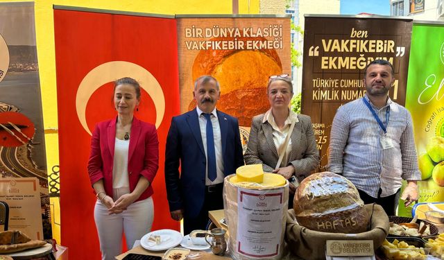 VAKFIKEBİR EKMEĞİ VE KÜLEK PEYNİRİ TANITIMINI YAPILDI