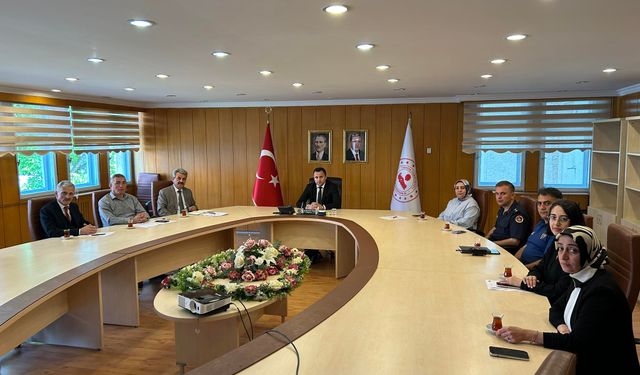 ÇOCUK KORUMA İLÇE KOORDİNASYON KURULU TOPLANTISI YAPILDI
