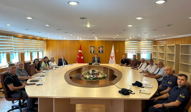 BOĞULMA OLAYLARINI ÖNLEME KOMİSYONU TOPLANTISI YAPILDI