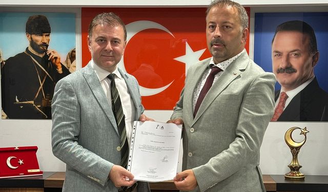 İLÇE BAŞKANLIĞINA METE YILMAZ ATANDI