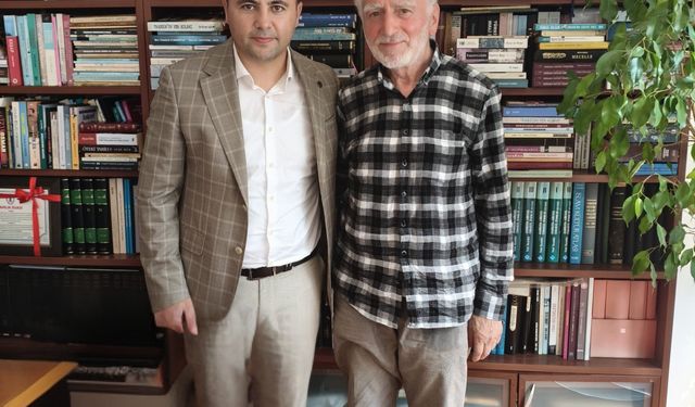 ARAŞTIRMACI YAZAR HACIFETTAHOĞLU ZİYARET EDİLDİ