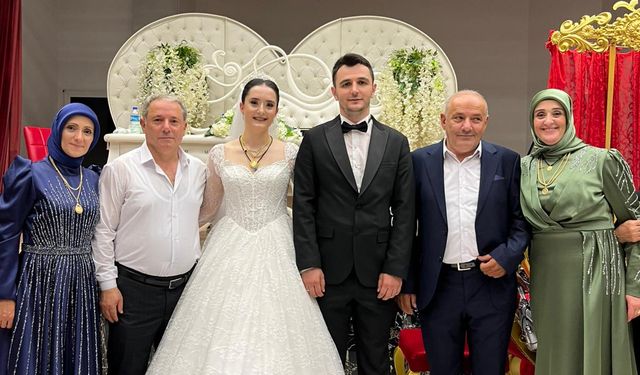 ELİF İLE ÖMER BİR ÖMÜR BERABERLİĞE EVET DEDİLER