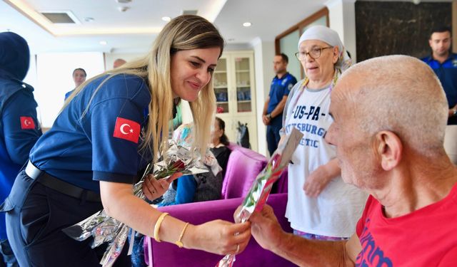 ORTAHİSAR ZABITASINDAN ŞEHİT ZABITA KOMİSERİNE VEFA