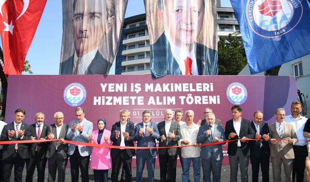 BÜYÜKŞEHİR MAKİNE PARKINI GÜÇLENDİRİYOR