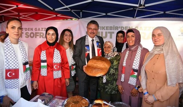 VAKFIKEBİR’DEN GAZZE'YE UMUT SOFRASI
