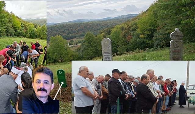 Ağasarlı Gurbetçi 2387 KM Uzakta Eşinin Memleketinde Ebediyete Uğurlandı