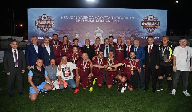TRABZON’DA FUTBOLUN KALBİ EMİR YUŞA İÇİN ATTI