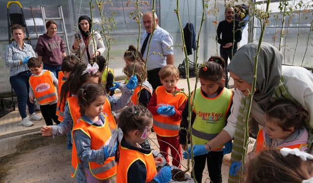 EN MUTLU KÖY, ÖĞRENCİLERE ‘ÜRETİM SEVGİSİ’ AŞILIYOR