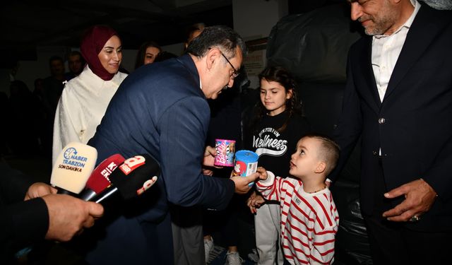 TRABZON'DA GAZZE İÇİN YARDIM SEFERBERLİĞİ