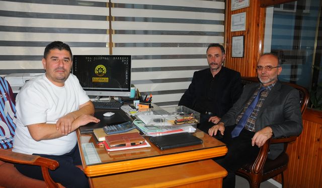 VAKFIKEBİR MÜFTÜLÜĞÜNDEN GAZETEMİZE "GAZETECİLER GÜNÜ" ZİYARETİ