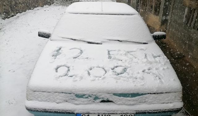 KADIRGA YAYLASI VE OBALAR BEYAZLADI