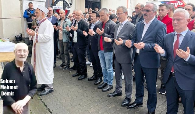 SOBACI MEHMET DEMİR DEREKÖY’DE EBEDİYETE UĞURLANDI