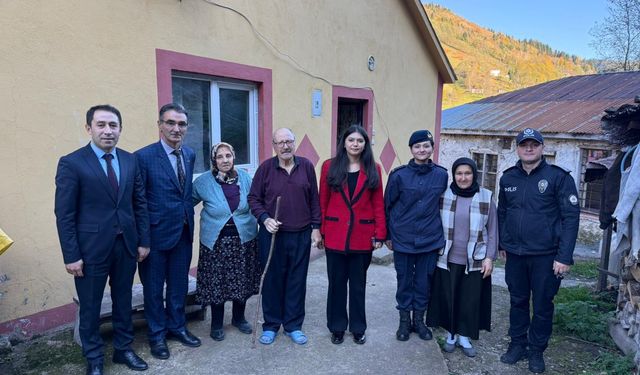 Şalpazarı Kaymakamından Şıhkıranı Mevkii-Gökçeköy Mahallesine ziyaretler