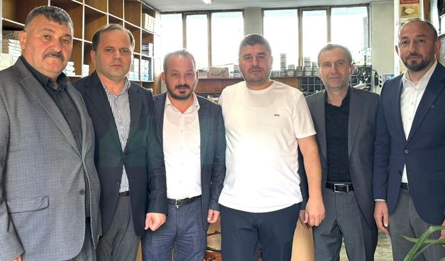 BÜYÜKLİMAN POSTASI'NA SİYASİ ZİYARET DALGASI: BÖLGE SİYASİLERİ GÜNDEMİ DEĞERLENDİRDİ