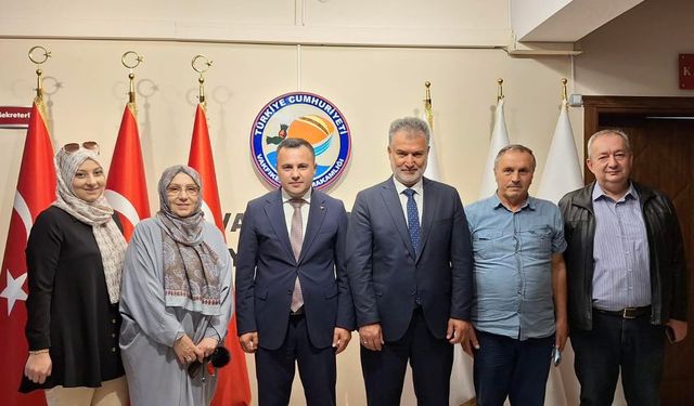 KIZILAY GENEL MÜDÜRÜ KAYMAKAMIMIZI ZİYARET ETTİ