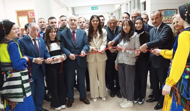 Beş Bin Kitaplı Şalpazarı Anadolu Lisesi Kütüphanesinin Görkemli Açılışı Yapıldı