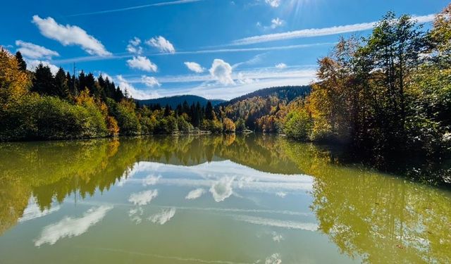 SONBAHAR MANZARASIYLA TAŞLIYATAK GÖLETİ BÜYÜLÜYOR!