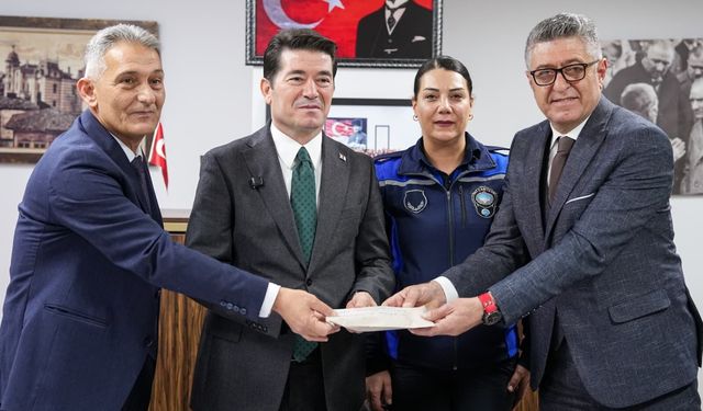 ORTAHİSAR ZABITASINDAN BURS KAMPANYASINA ANLAMLI DESTEK