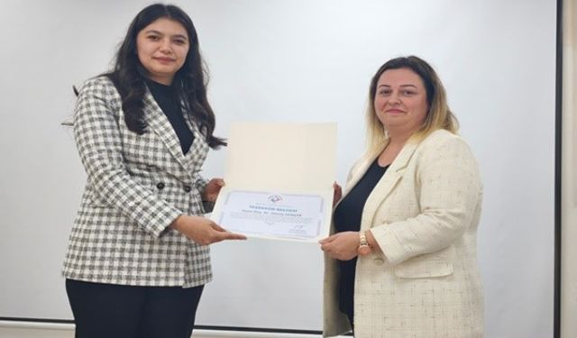 "KADINA YÖNELİK ŞİDDETİN ÖNLENMESİ" KONULU KONFERANS VERİLDİ