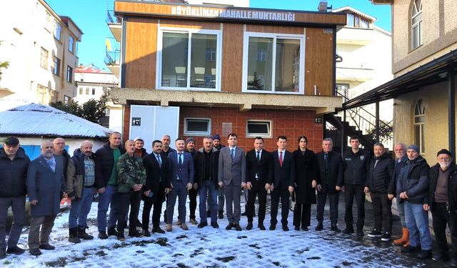 MAHALLE BULUŞMALARI DEVAM EDİYOR; DURAK BÜYÜKLİMAN MAHALLESİ