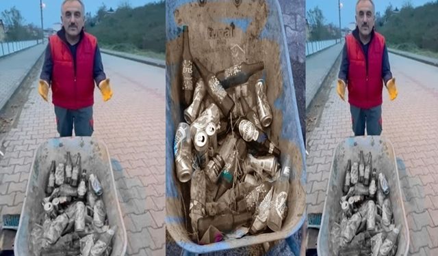 ÇEVRECİ MUHTAR AYDIN TAKDİR TOPLADI