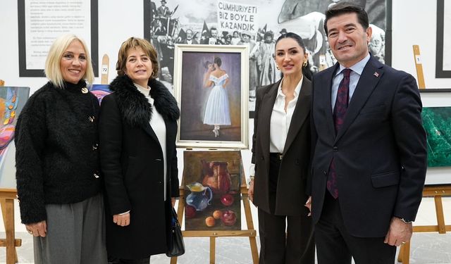 ORTAHİSAR BELEDİYESİ’NİN BURS KAMPANYASINA, RESSAMLARDAN ANLAMLI DESTEK