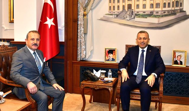 BAŞKAN KOÇAL’DAN VALİ ŞAHİN’E ZİYARET