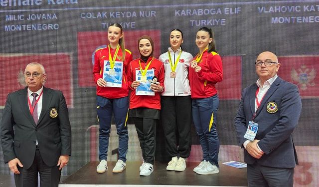 BÜYÜKŞEHİR SPORCUSU BALKAN ŞAMPİYONU OLDU