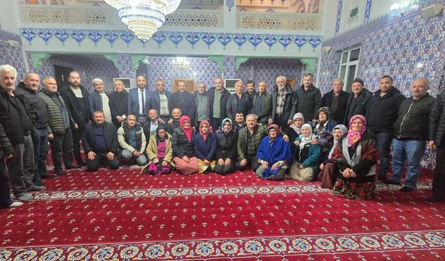 İSHAKLI MAHALLEMİZİ ZİYARET ETTİLER