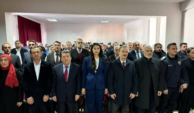 ŞALPAZARI’NDA İSTİKLAL MARŞI’NIN KABULÜNÜN 105.YILDÖNÜMÜNDE ANILDI