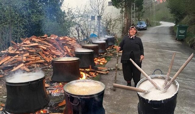 AĞASAR’DA RAMAZAN BAYRAMIN HABERCİSİ KEŞKEK