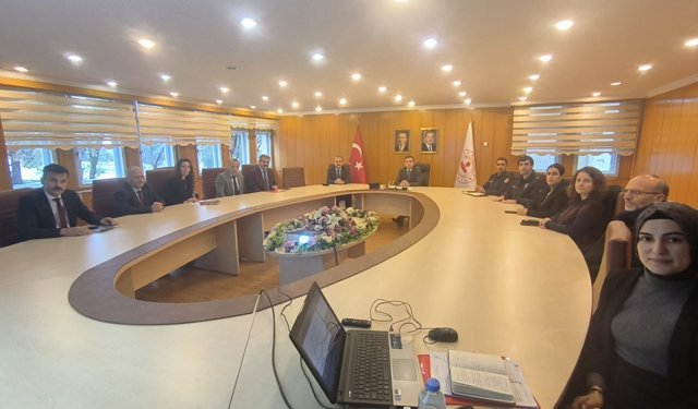 KADINA YÖNELİK ŞİDDETLE MÜCADELE TOPLANTISI YAPILDI