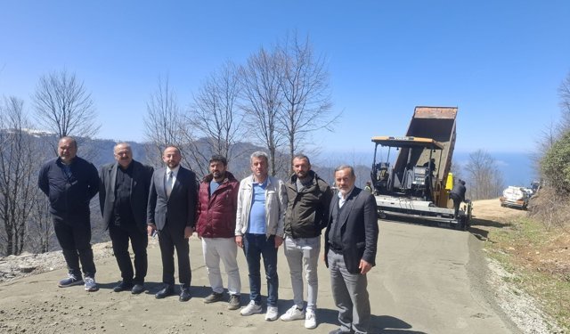 VAKFIKEBİR KARADAĞ YOLU’NDA ÇALIŞMALAR YENİDEN HIZ KAZANDI