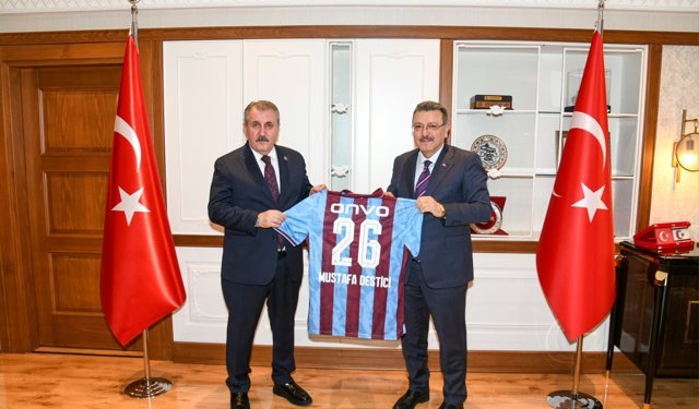 BBP GENEL BAŞKANI DESTİCİ’DEN BAŞKAN GENÇ’E ZİYARET