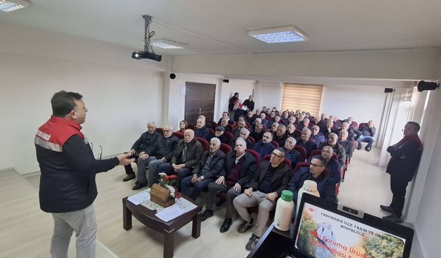 VAKFIKEBİR’DE ÜRETİCİLERE EĞİTİM