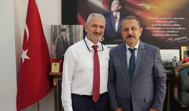 BAŞKAN KOÇAL’I ZİYARET ETTİ