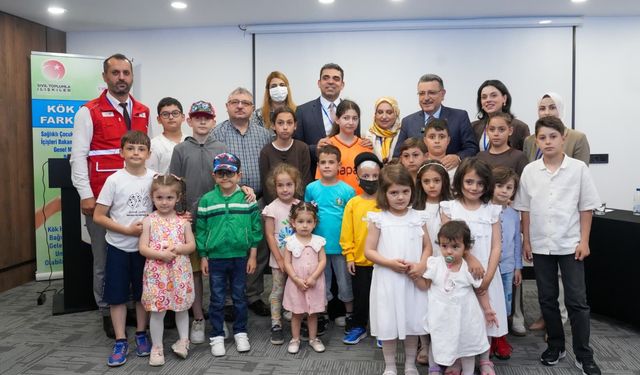 BAŞKAN GENÇ, KANSER TEDAVİSİ GÖREN ÇOCUKLAR VE AİLELERİYLE BULUŞTU