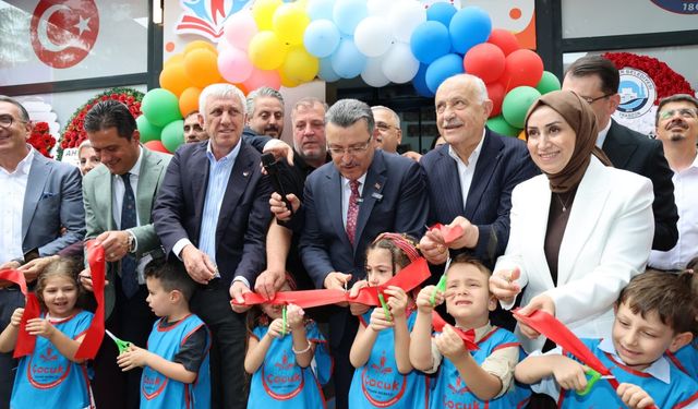 BÜYÜKŞEHİR’İN ‘BİZİM ÇOCUK YAŞAM MERKEZİ’ HİZMETE AÇILDI